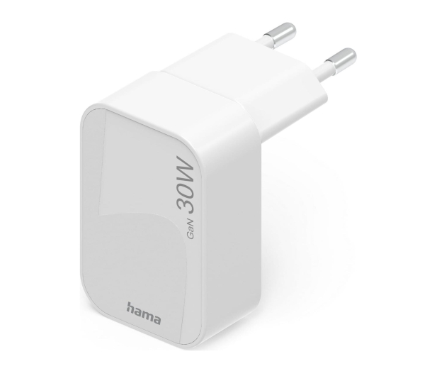 Hama ŁADOWARKA SKŁADANA GAN 30W 1X USB-C BIAŁA - 1548498 - zdjęcie